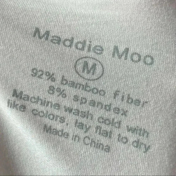 Maddie Moo Maternity White Belly Band Support Belt M - Picture 4 of 4